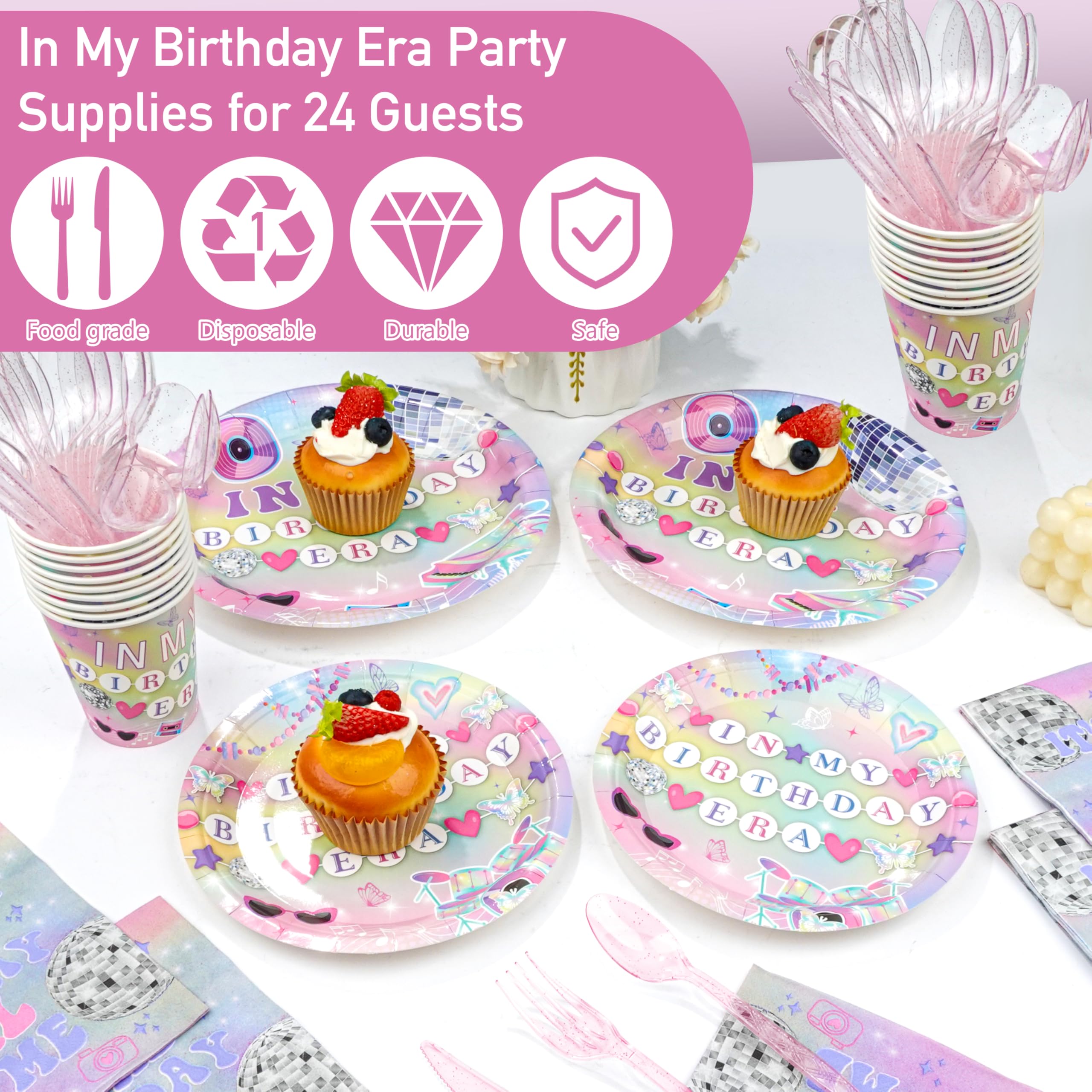 Twenty balloons included in the set