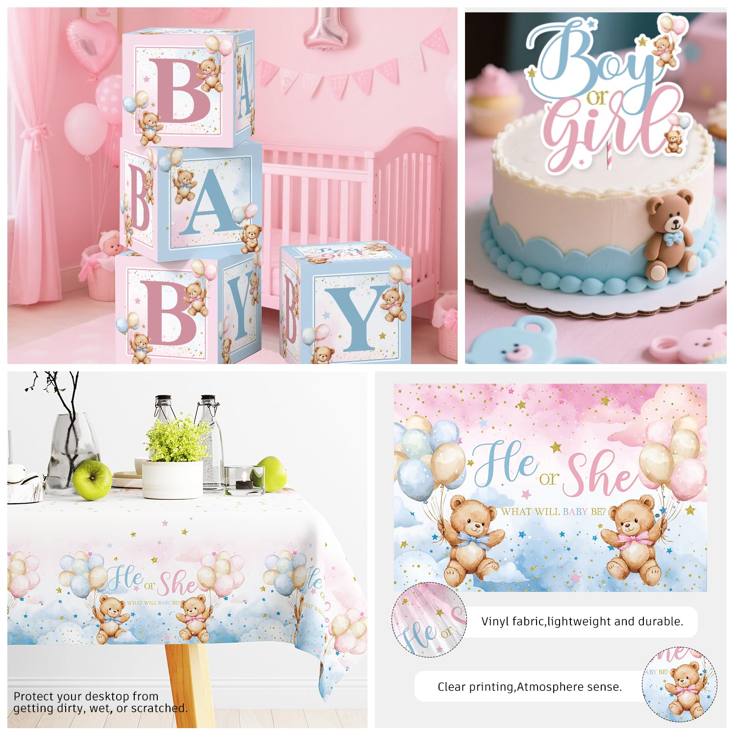 bear theme disposable dinnerware for 20 guests cocomigo