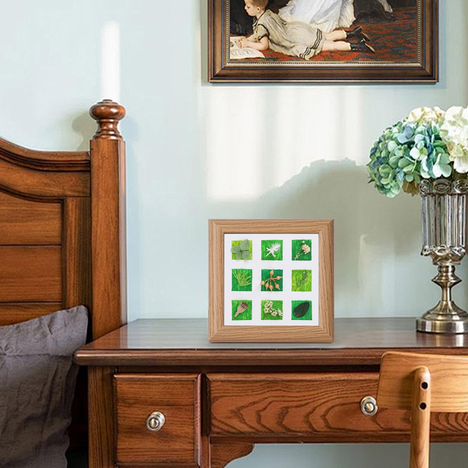 Tabletop centerpiece option from shadow box frame