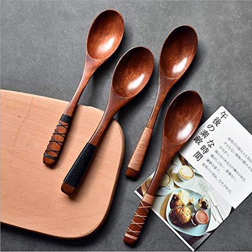 wooden tableware spoons for home restaurant hotel use