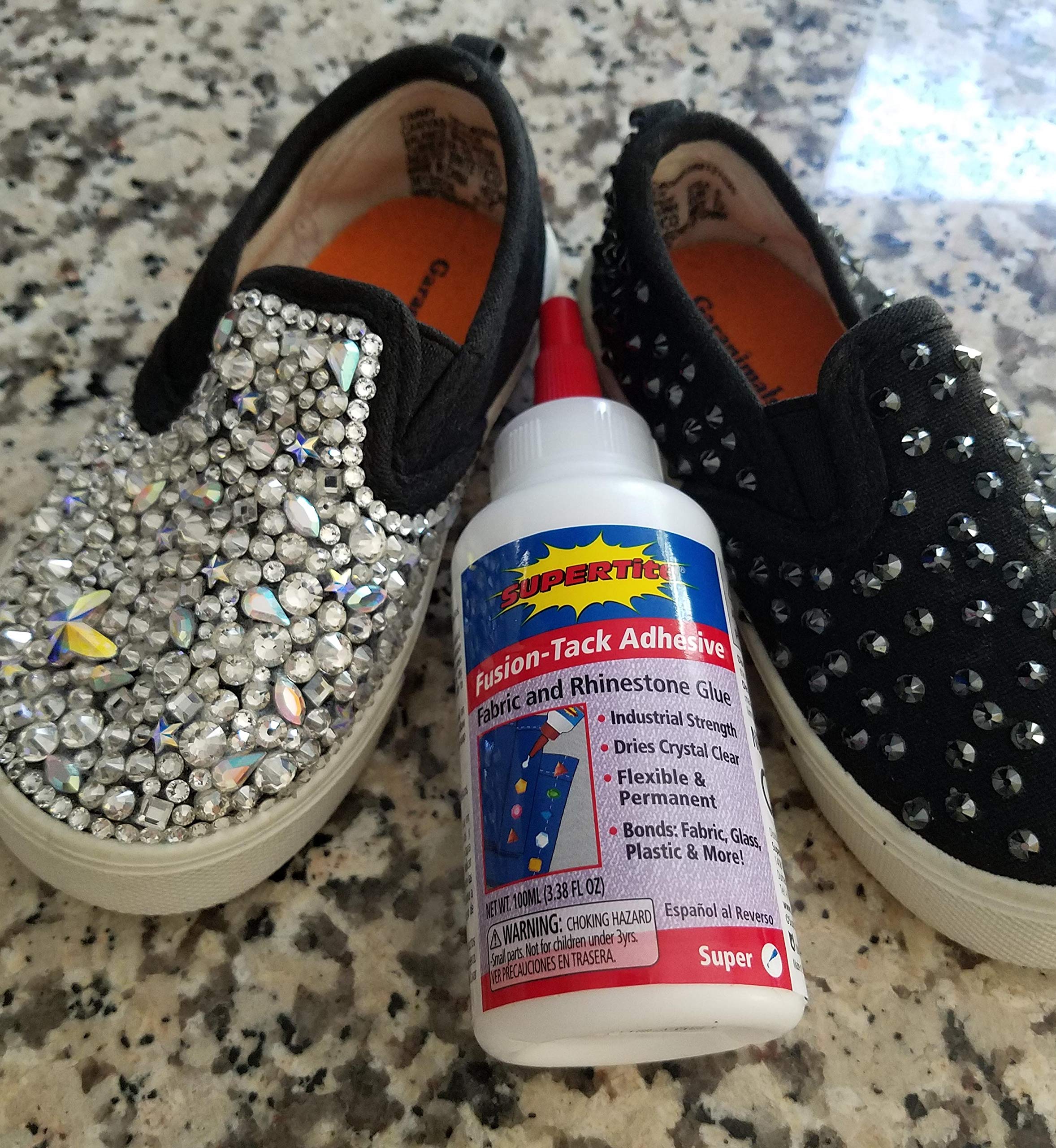 Crystal clear drying adhesive for rhinestones Supertite Fusion Tack image