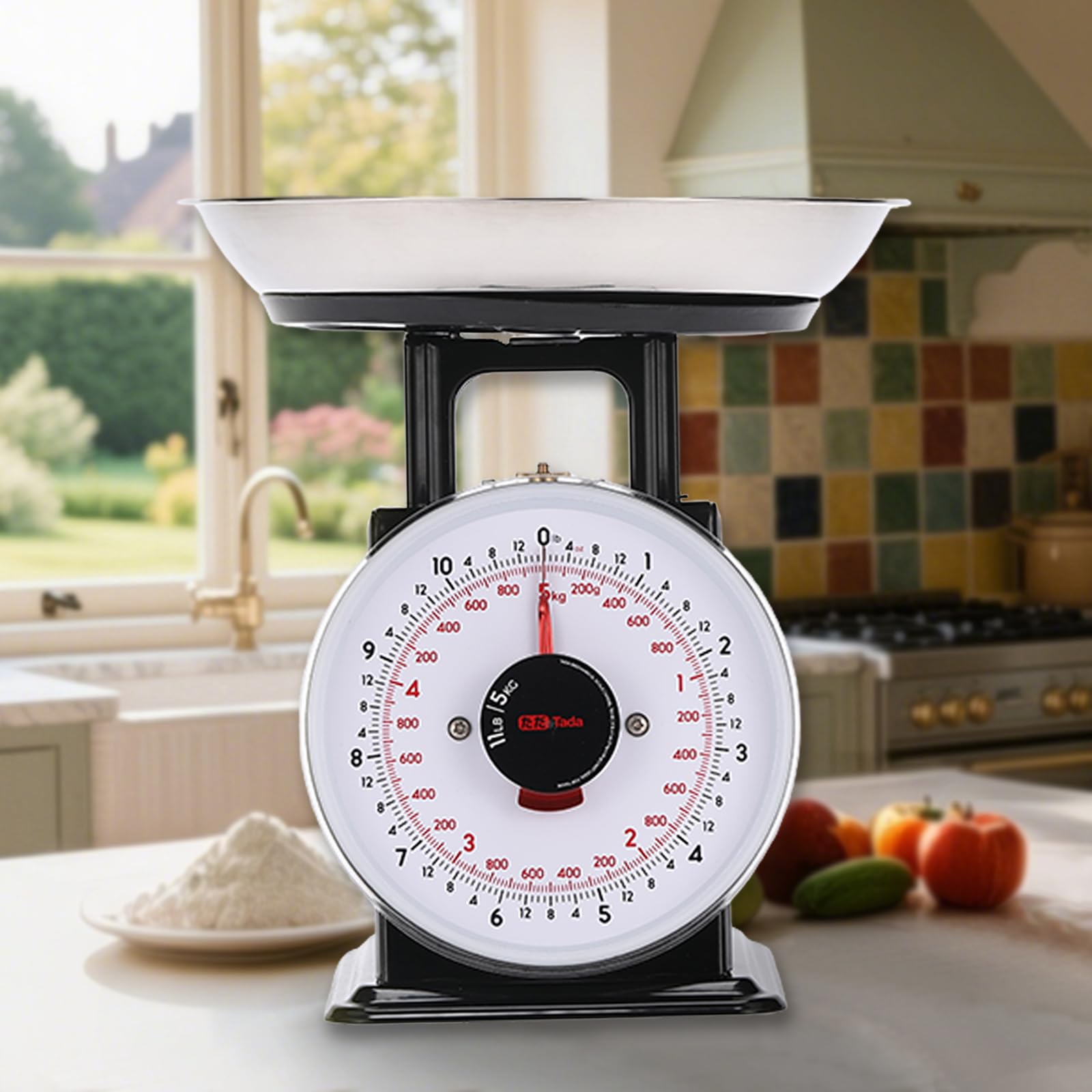 Tada 11lb dial scale with shatter resistant lens