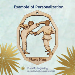 Taekwondo ornaments for boys personalized option