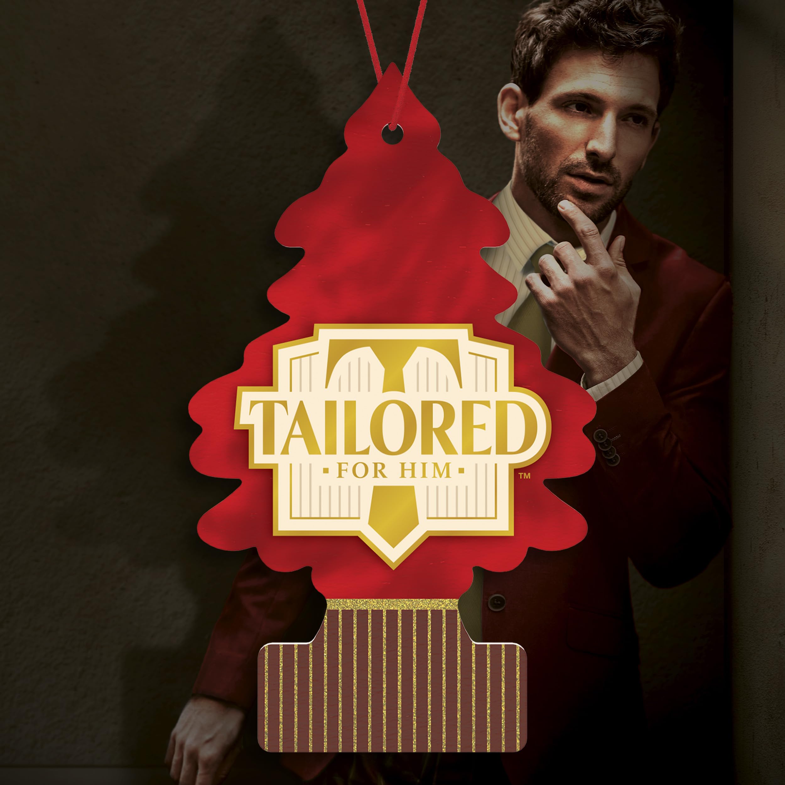 Tailored for Him fragrance profile car air freshener