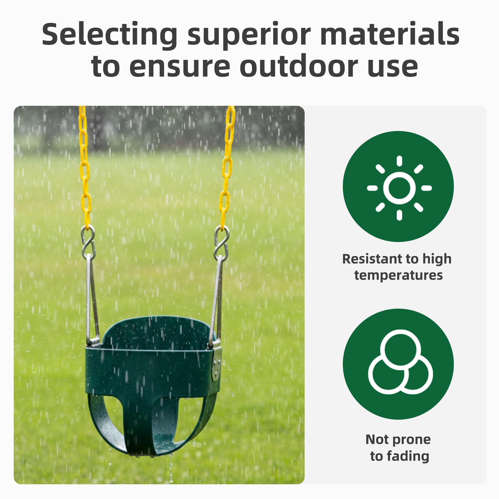 Gift-ready Take Me Away outdoor toddler swing