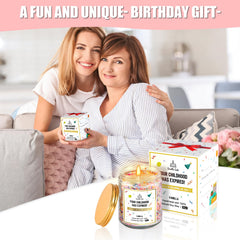 Takytao 18th birthday gift candle box with ribbon