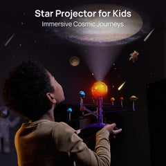 Talking Astronomy Solar System Model Kit display