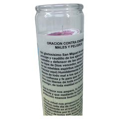 Oracion en reverso español en veladora