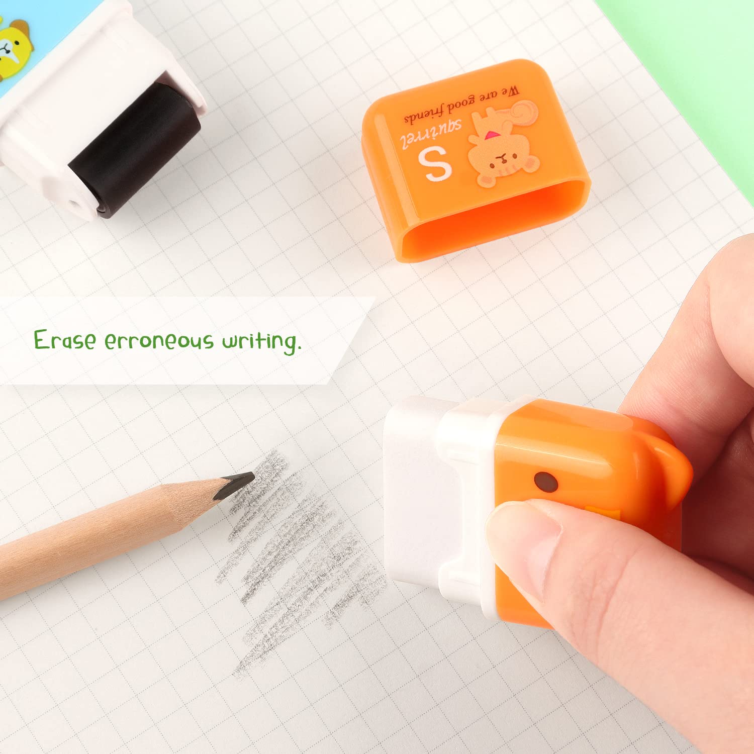 Size 2.3 inch by 1.2 inch for Tamaki erasers