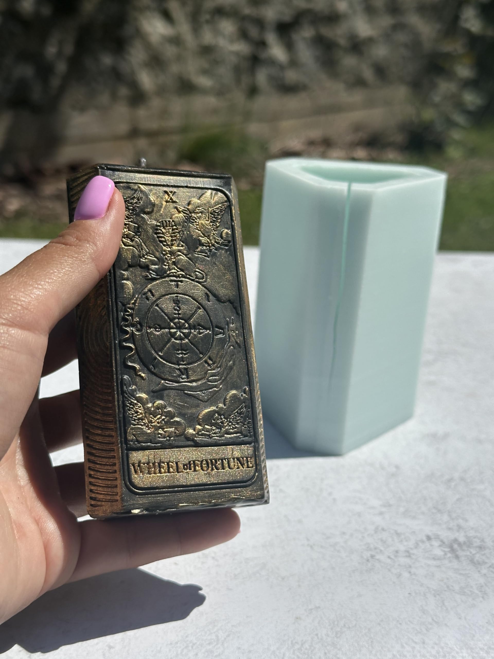 Wheel of Fortune candle mold multiuse project