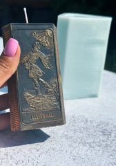 Tarot card silicone mold close up