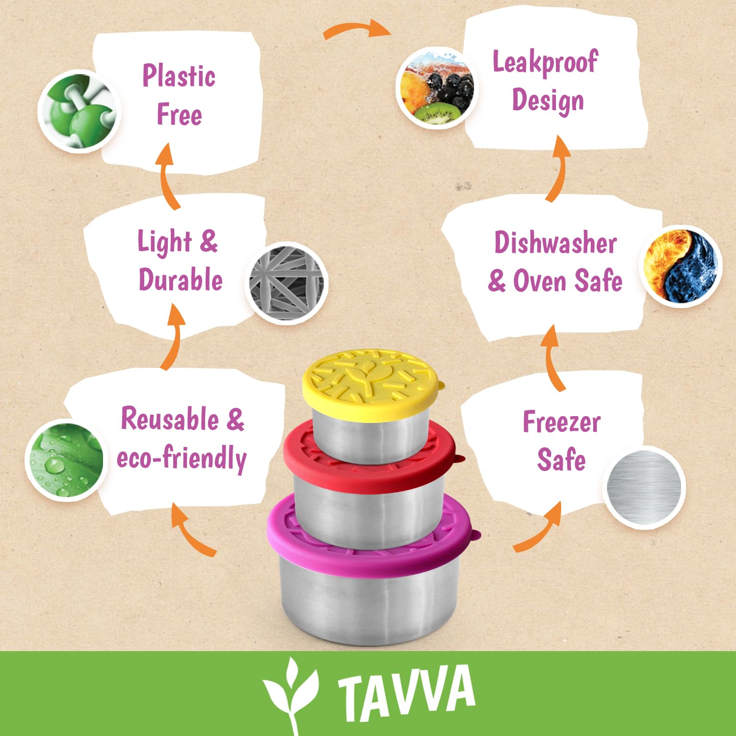 kids lunch box Tavva for school daycare