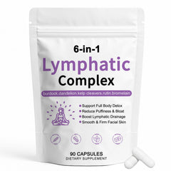 TAWODIUM 6-in-1 Lymphatic Complex Capsules bottle front view