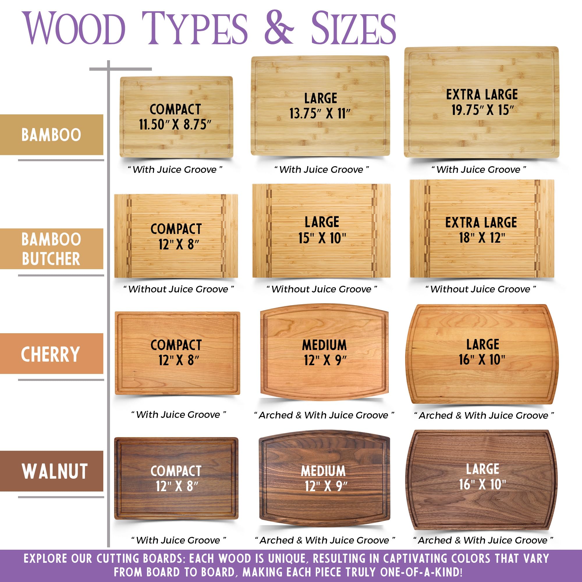 Tayfus USA made cutting board product photo