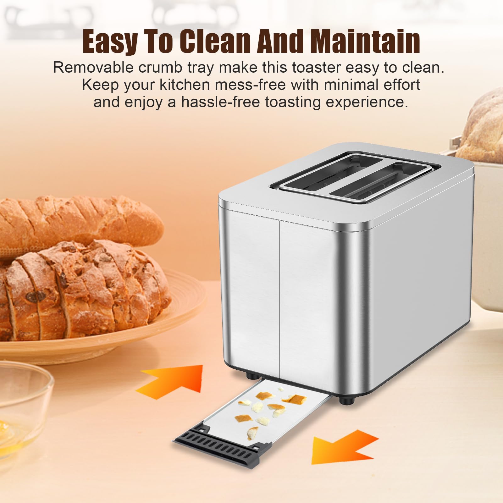 Memory function on TAZTIR touch screen toaster