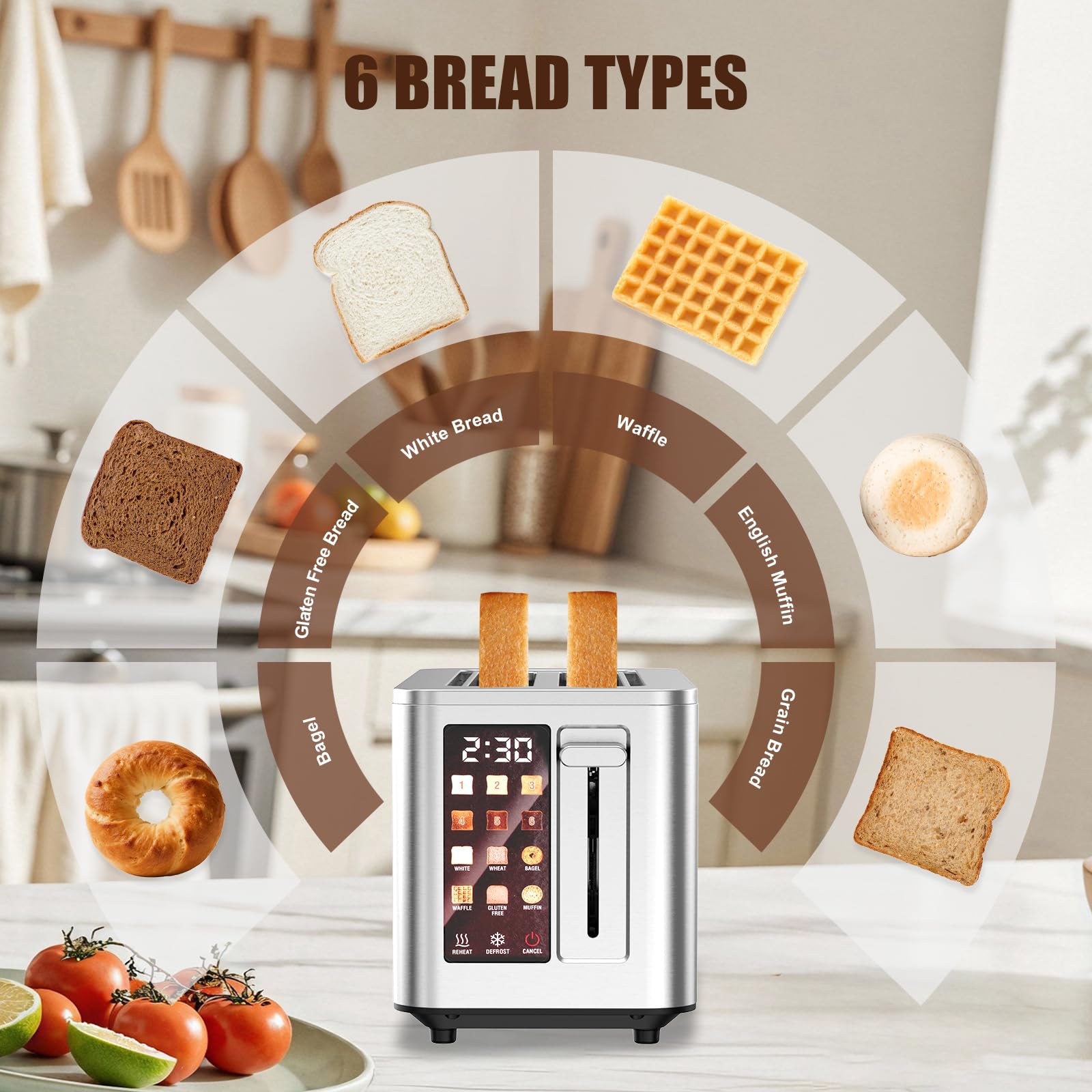 Removable crumb tray on TAZTIR toaster