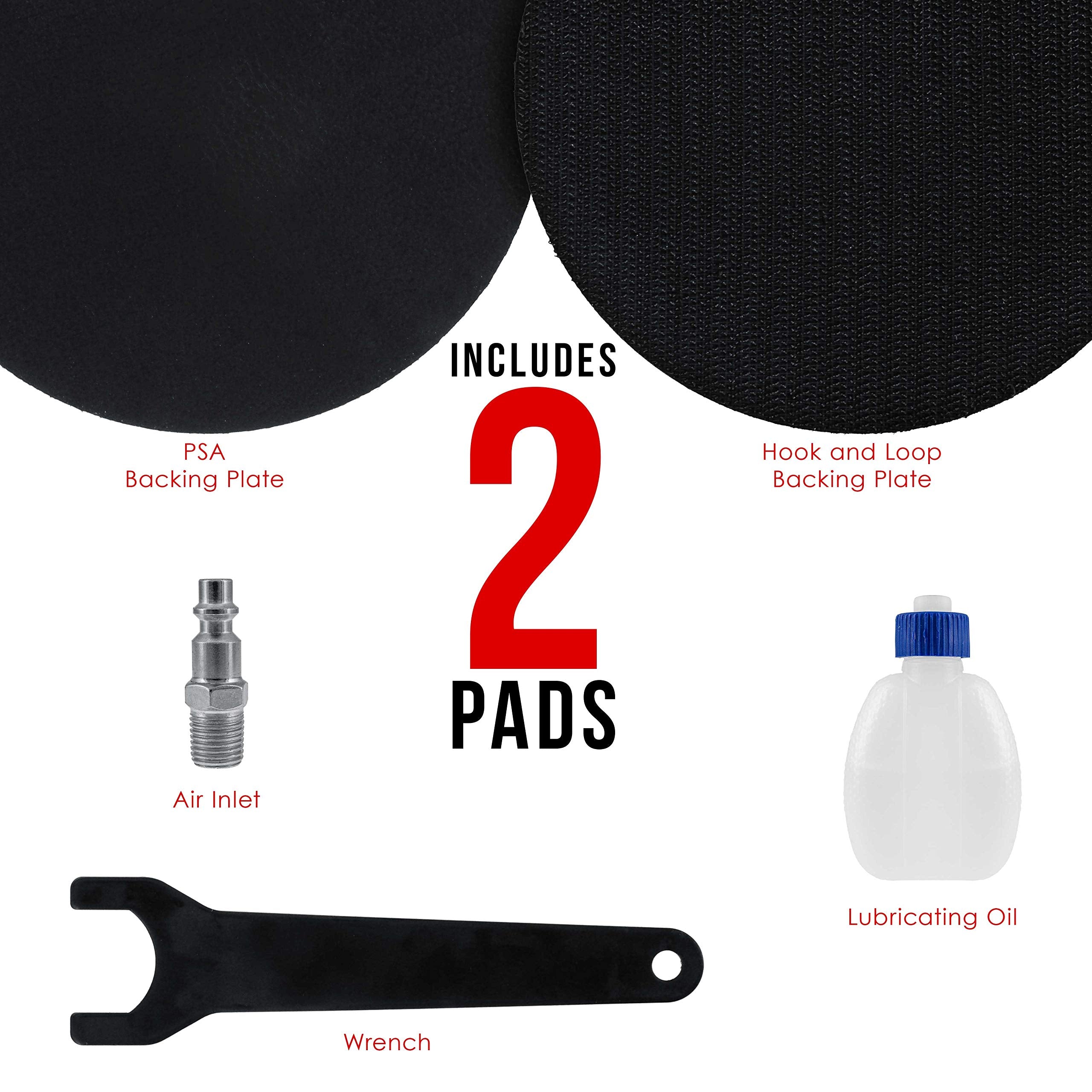 Includes coupler plug lubricating oil wrench and instruction manual