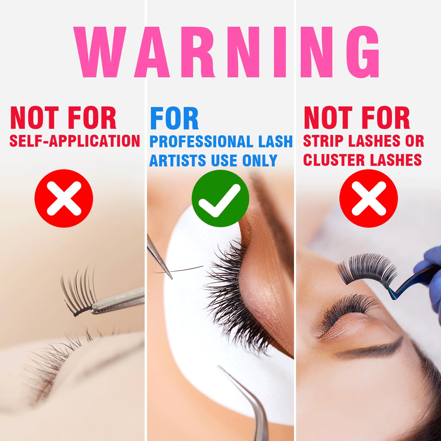 Salon use only lash glue by TDANCE for professionals