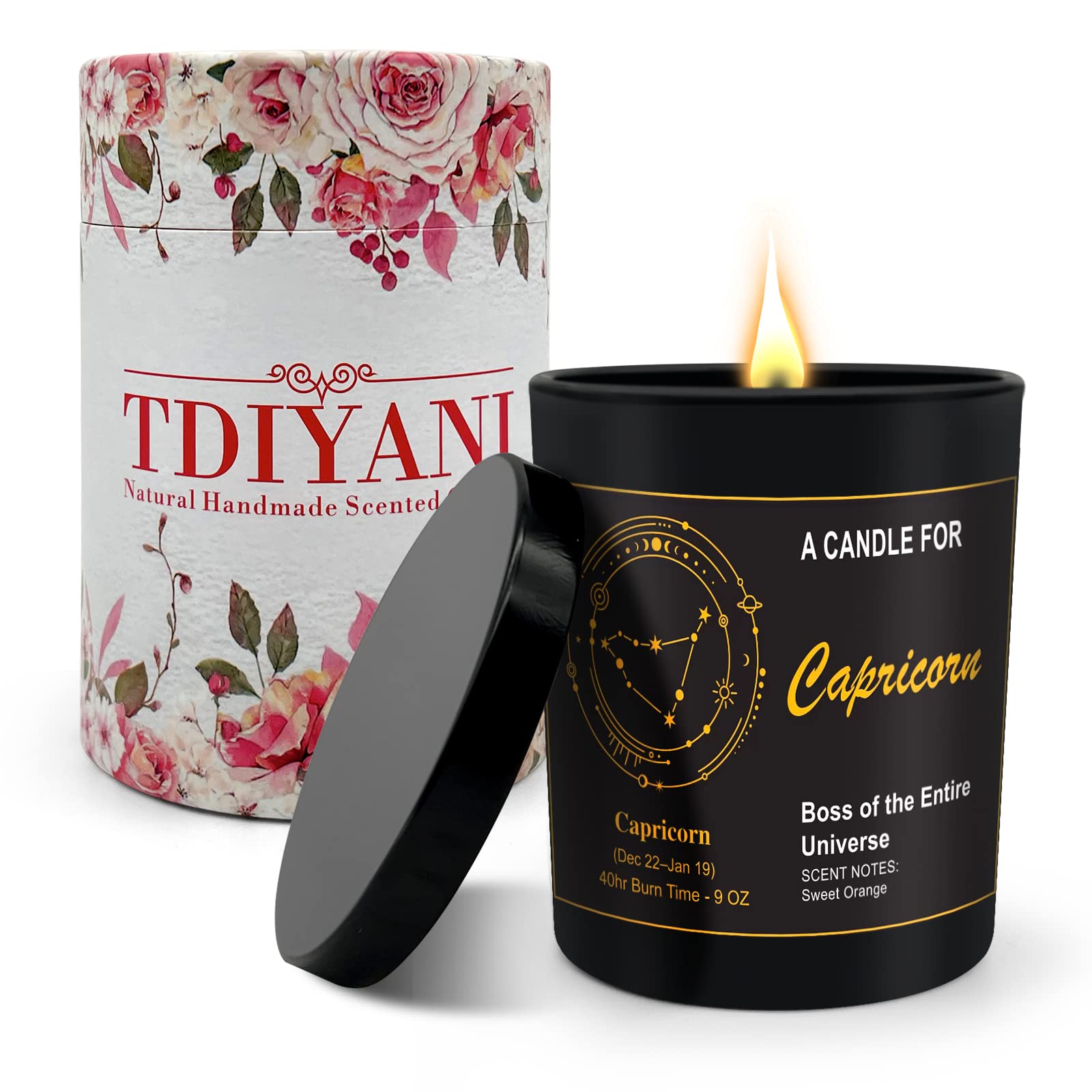 TDIYANI Capricornus candle 9oz soy