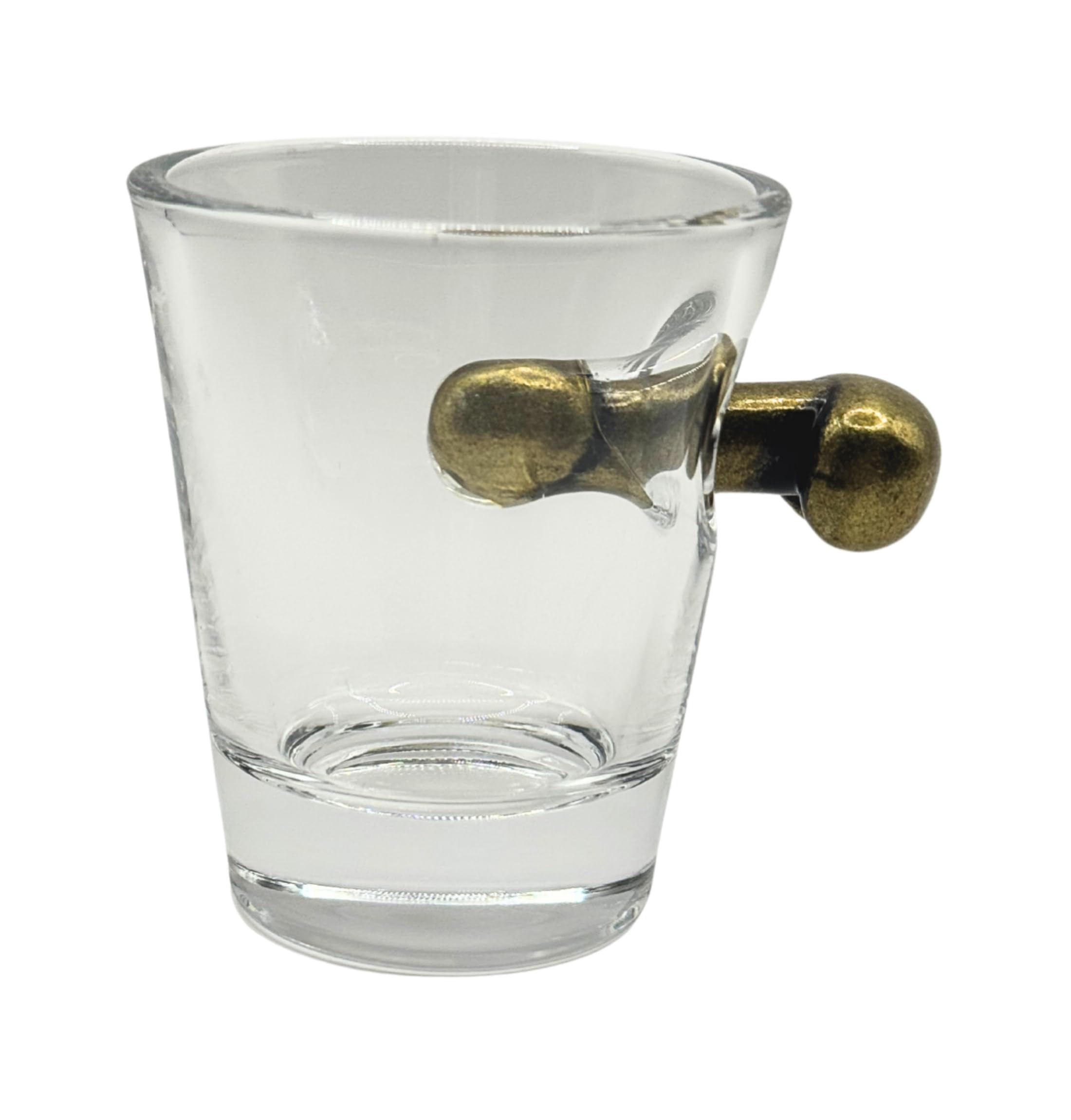TDS funny shot glass adults with metal Richard insert