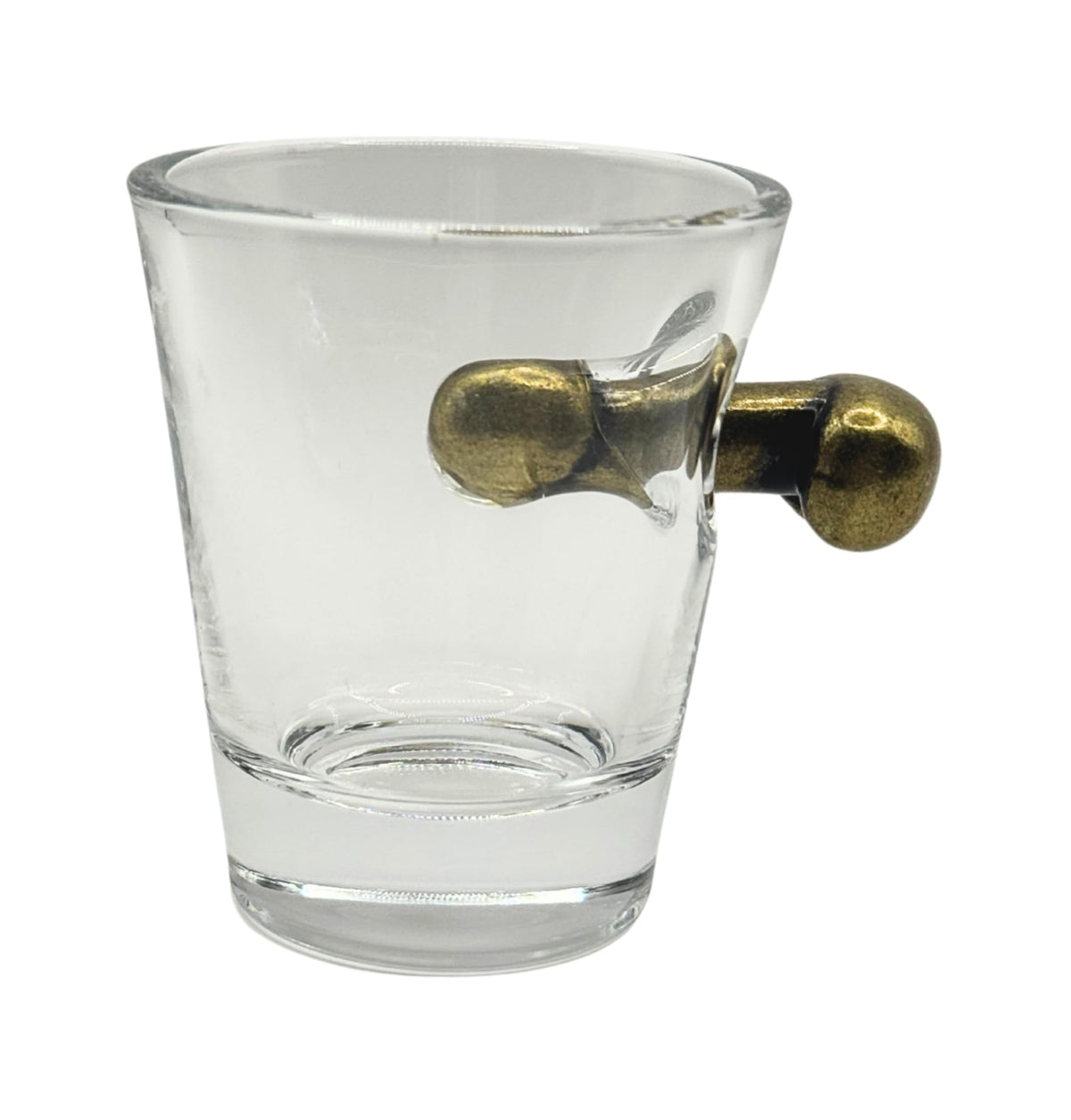 TDS funny shot glass adults with metal Richard insert