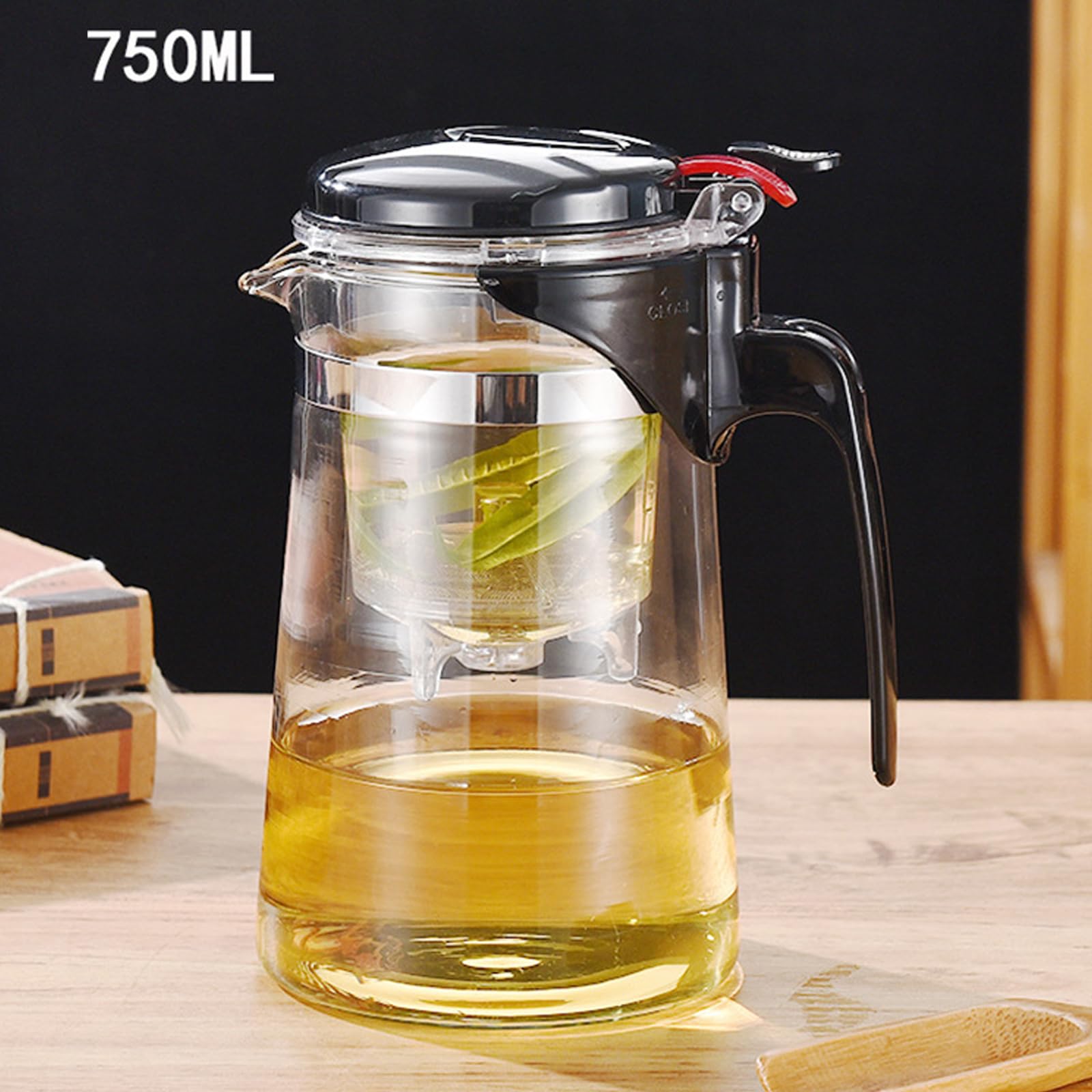 Dishwasher-friendly tea set for home or office use