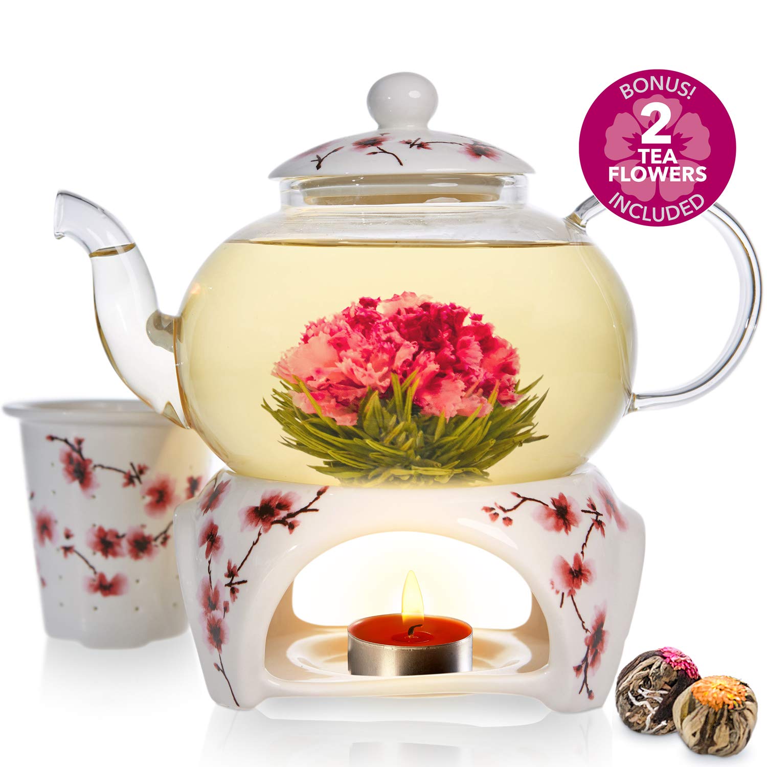 Porcelain laser-cut tea infuser