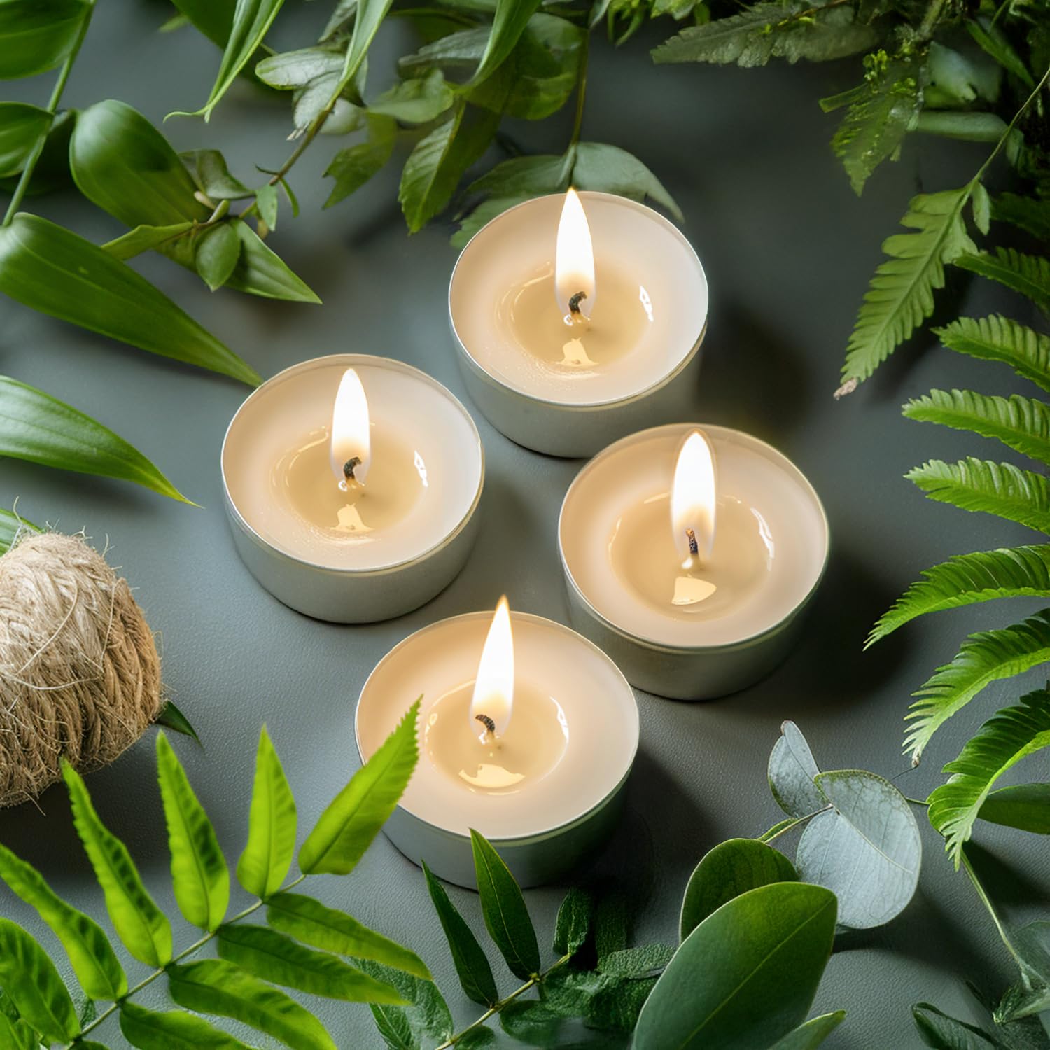 Shabbat wedding Christmas decor tea candles for events