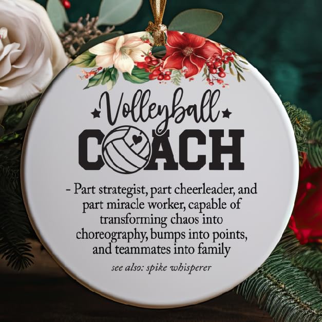 Team gift ornament for coaching staff