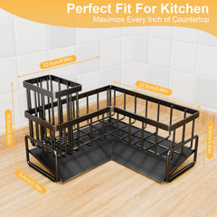 Teamola extra large sponge caddy for sink