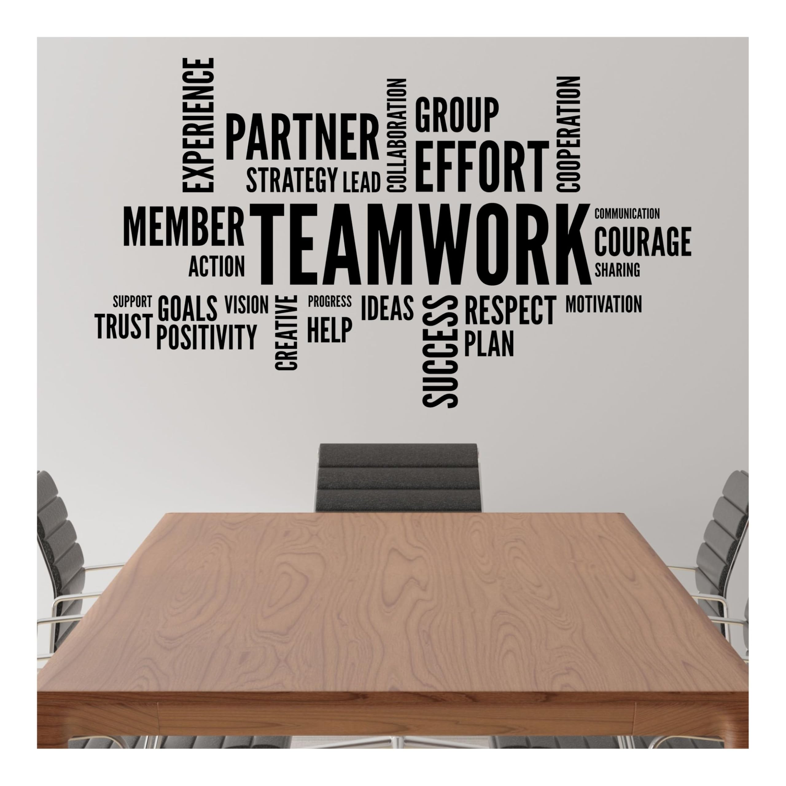 Teamwork Wall Decal for Office decor