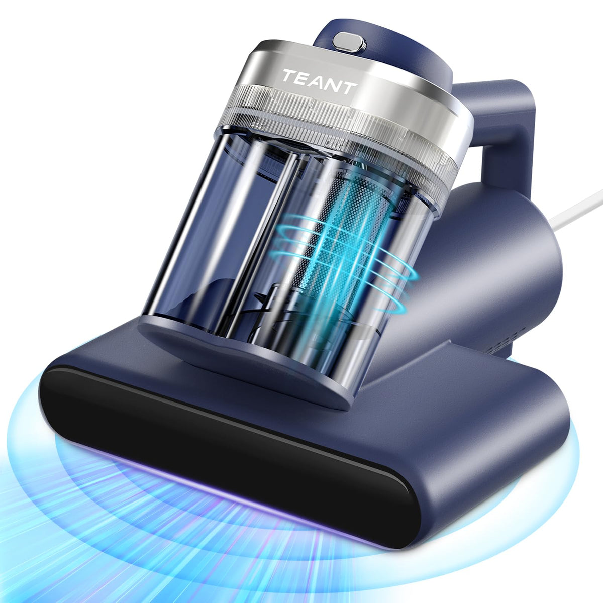 Teant mattress bed vacuum cleaner MV-Blue front view