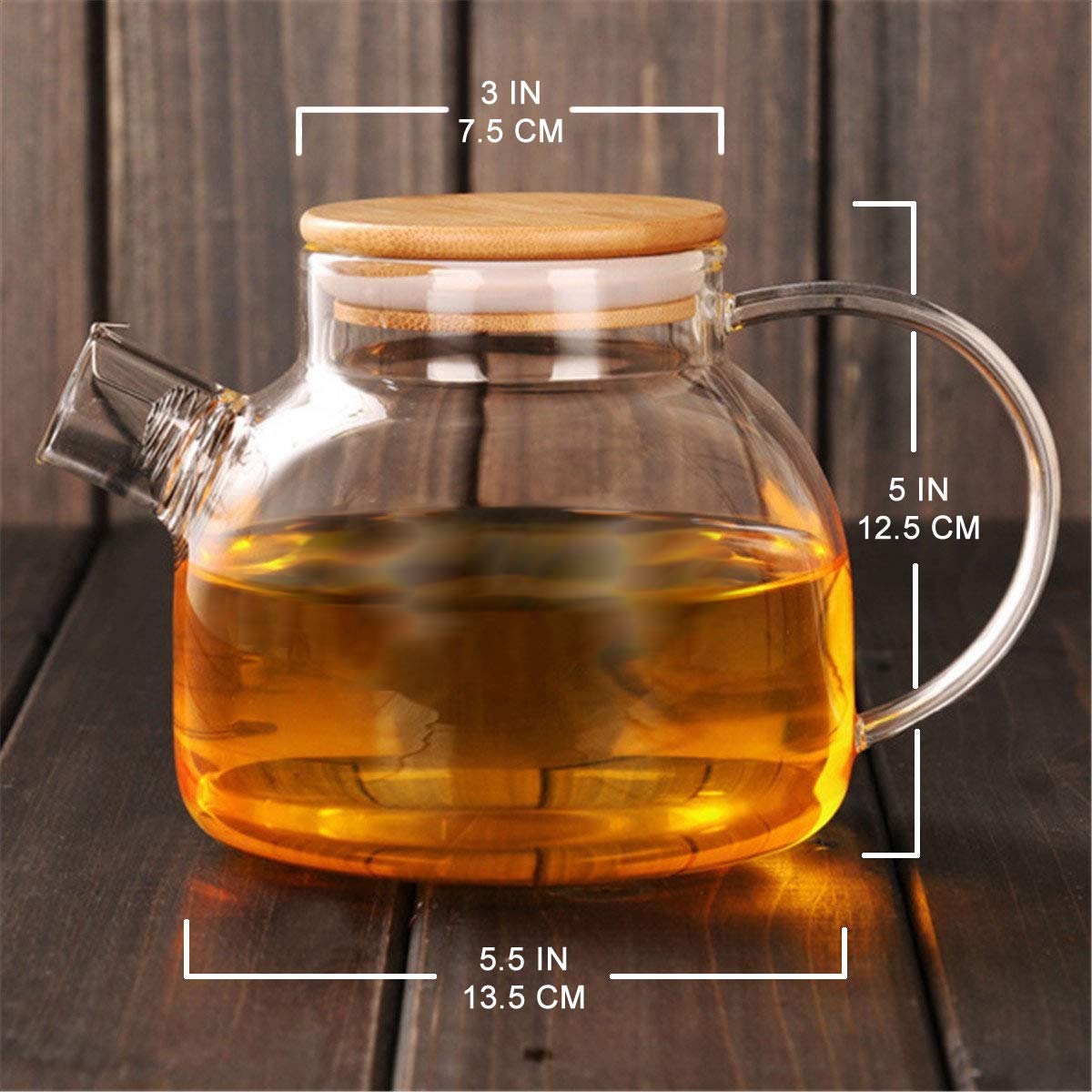 Flowering tea gift set packaging and contents