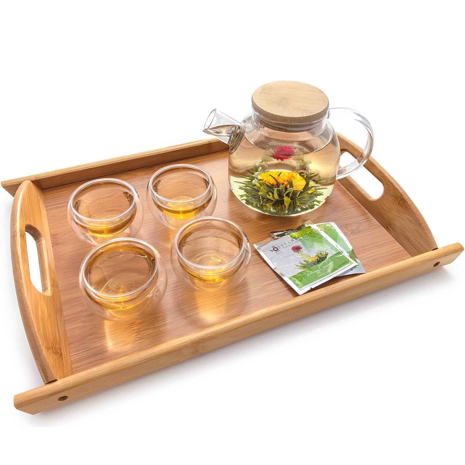 Overall Teabloom flowering tea gift set