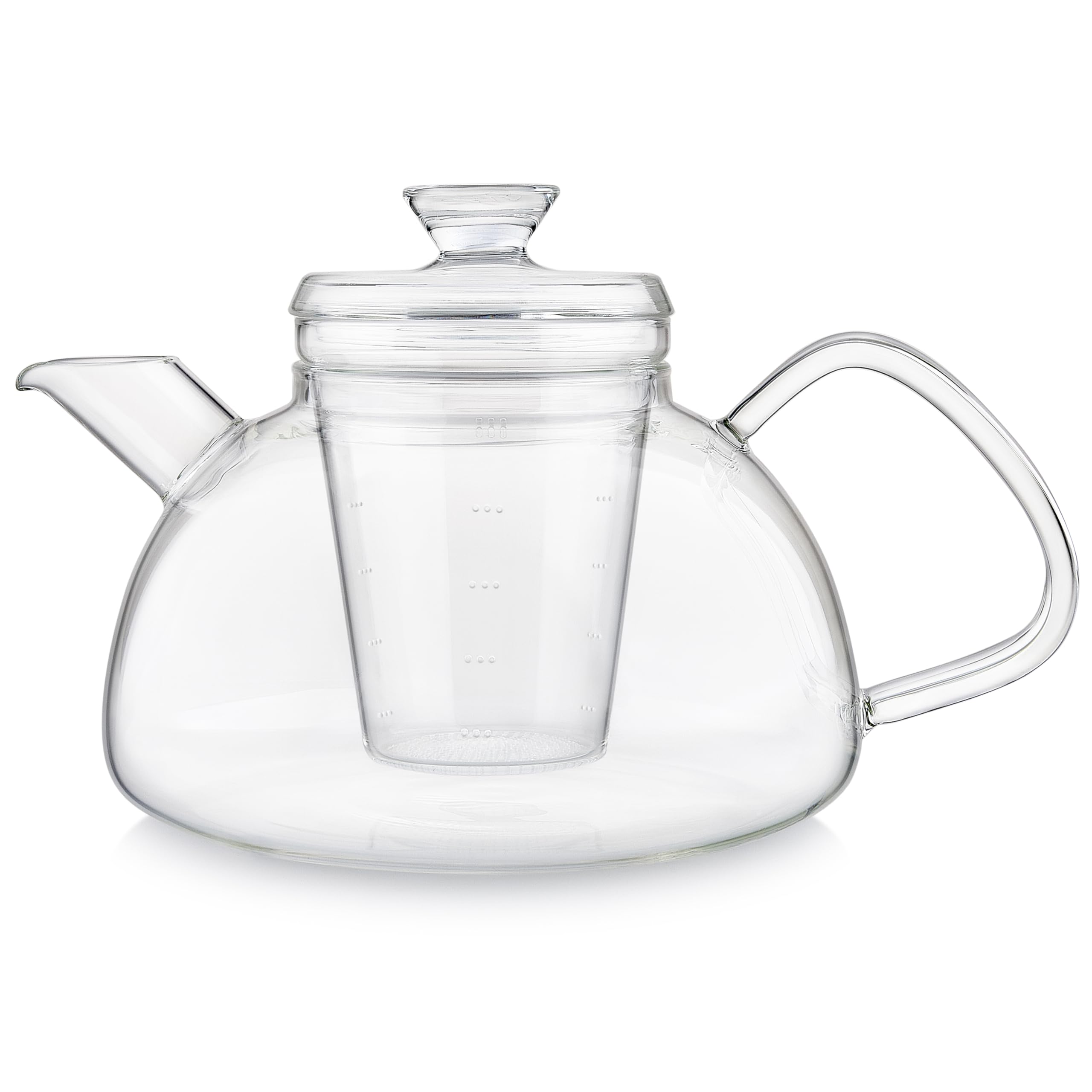 Elegant practical Teabloom teapot design