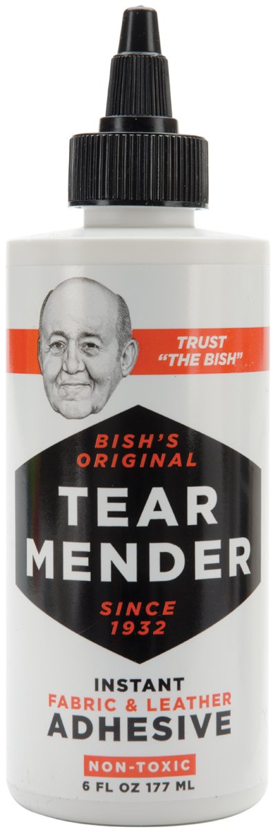 Tear Mender TTB-6-D-B instant fabric and leather adhesive 6 oz bottle