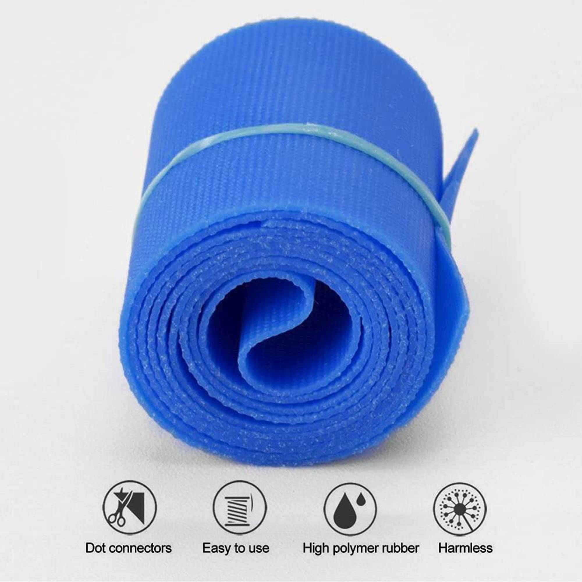 Tear-resistant elastic tourniquet for emergency use