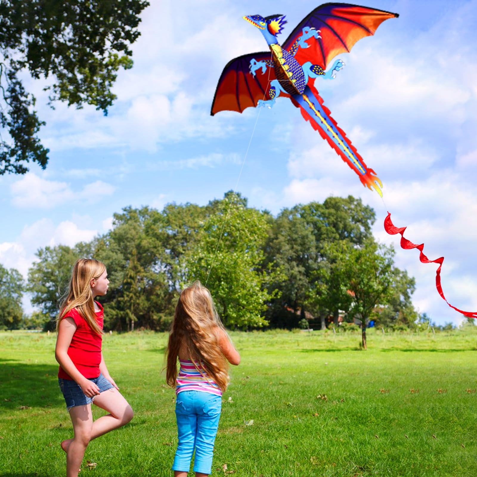 Tear-resistant polyester dragon kite HENGDA KITE