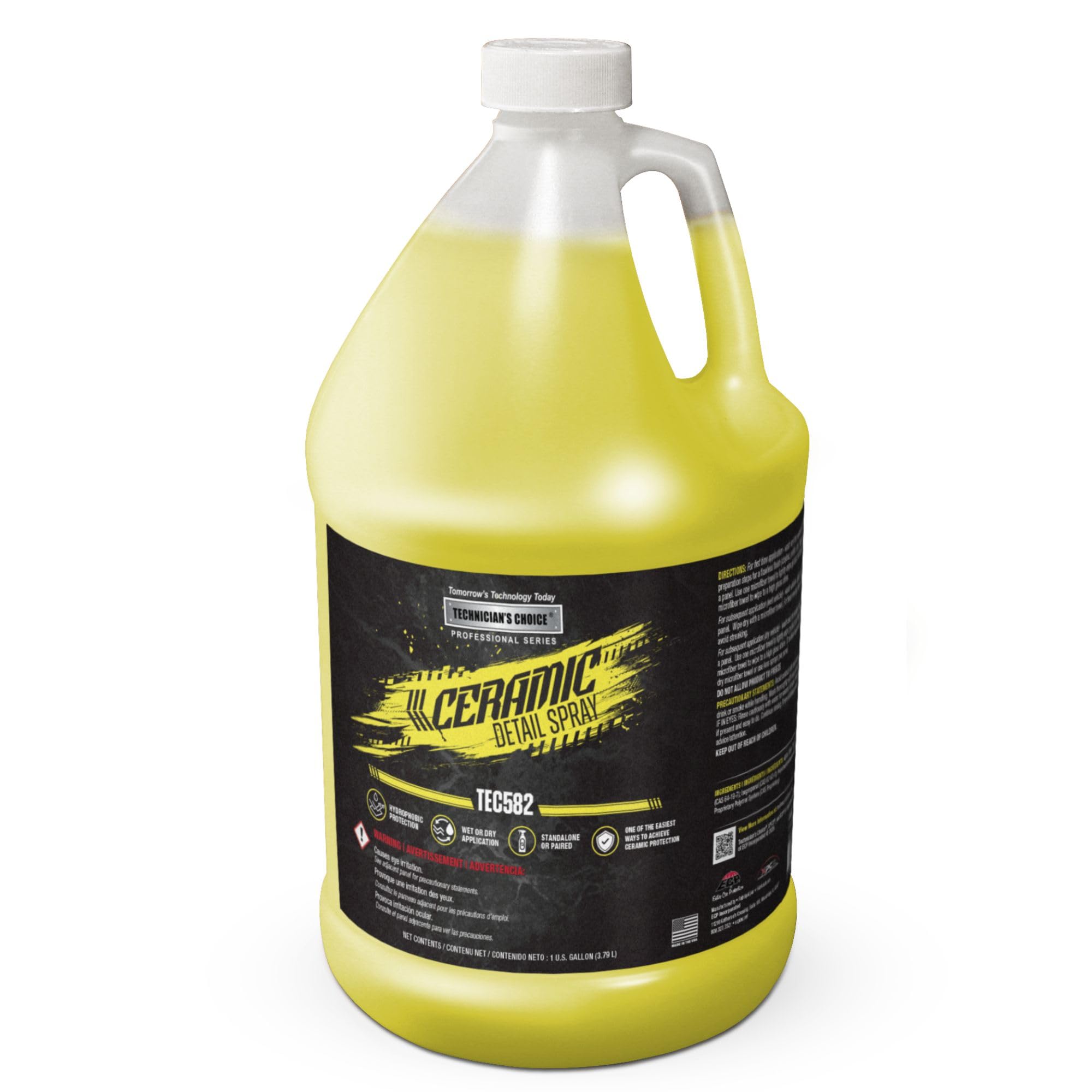 TEC582 Ceramic Detail Spray 1 Gallon bottle