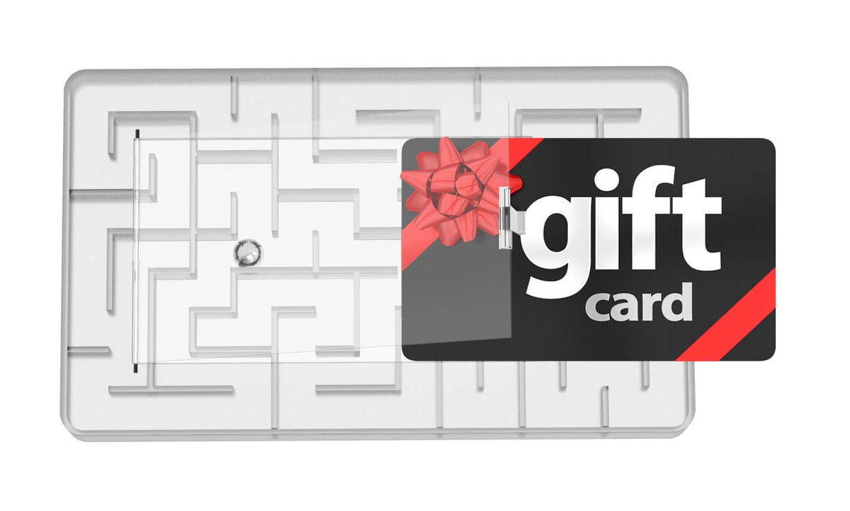 Tech Tools Gift Card Maze Holder front view