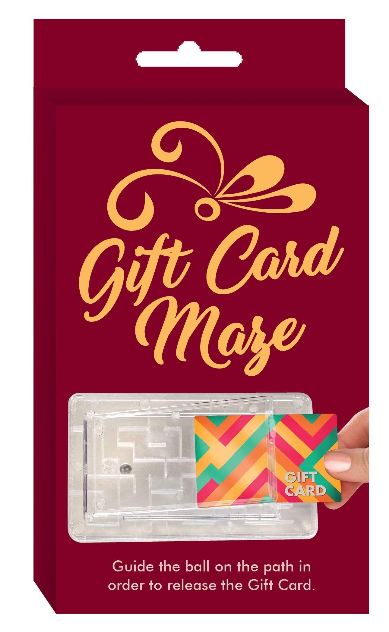 Tech Tools Gift Card Maze Holder reusable design concept
