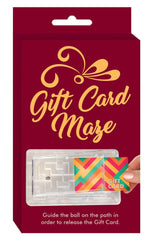 Tech Tools Gift Card Maze Holder reusable design concept