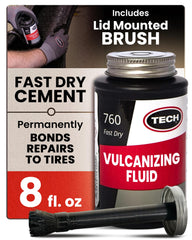 Packaging image for TECH Vulcanizing Cement Tire Repair 8 oz kit