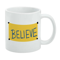 Ted Lasso Believe Sign Ceramic Mug white 11oz