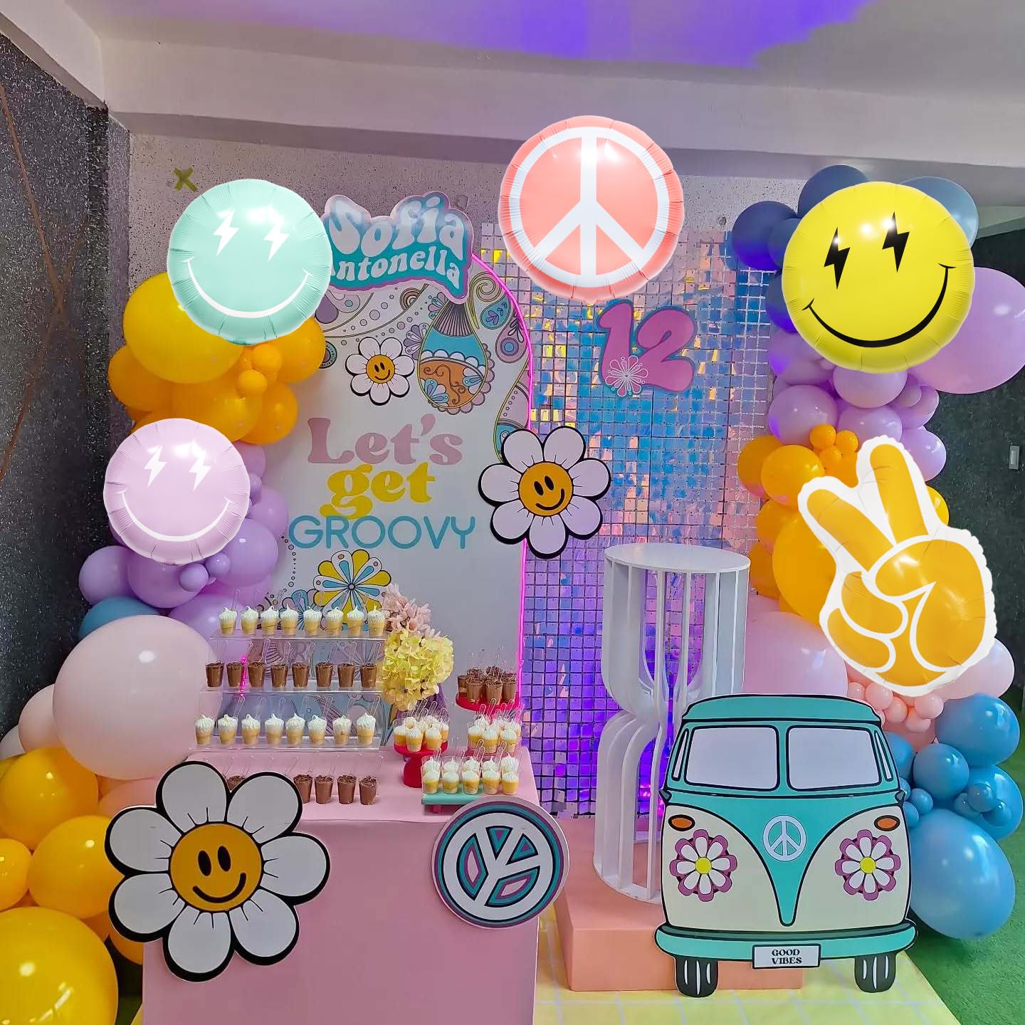 Balloon set ready for hanging or photo backdrop displays