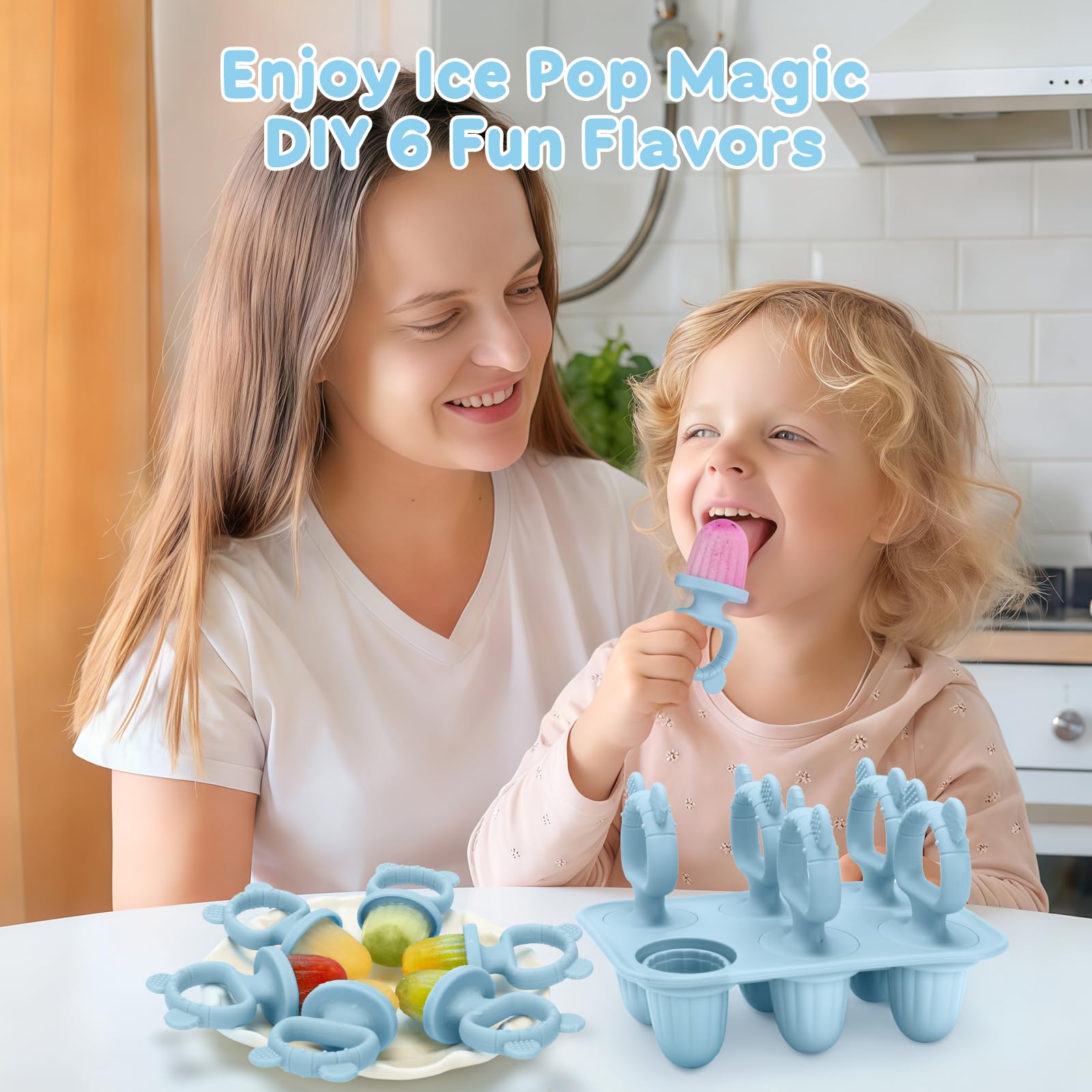 Yogurt bites popsicle mold suitable for babies and toddlers