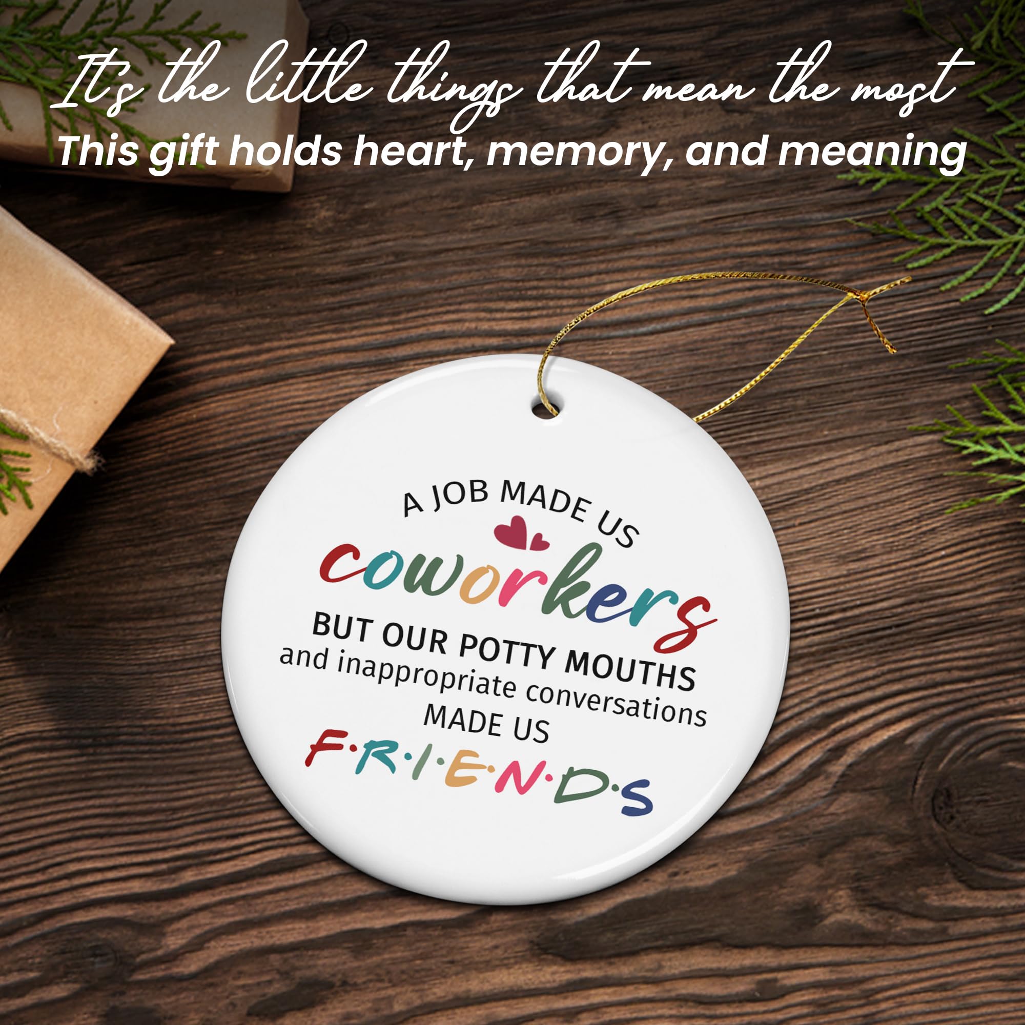 Printed artwork resists fading and peeling TEEZWONDER ornament