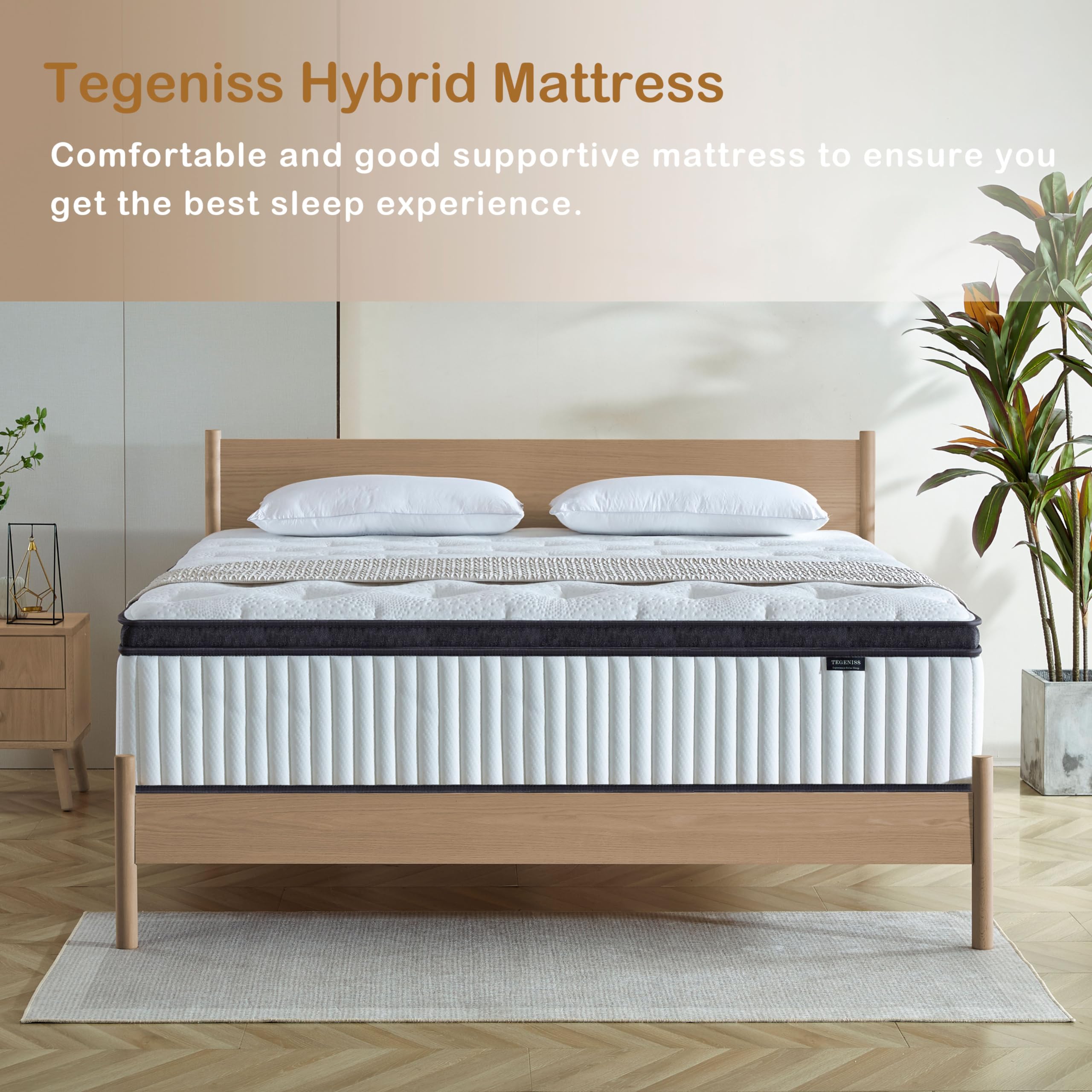 Queen size mattress 60 x 80 x 12 inches