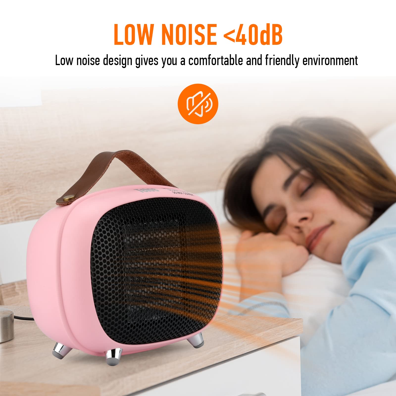 Teioe space heater suitable for office bedroom under desk