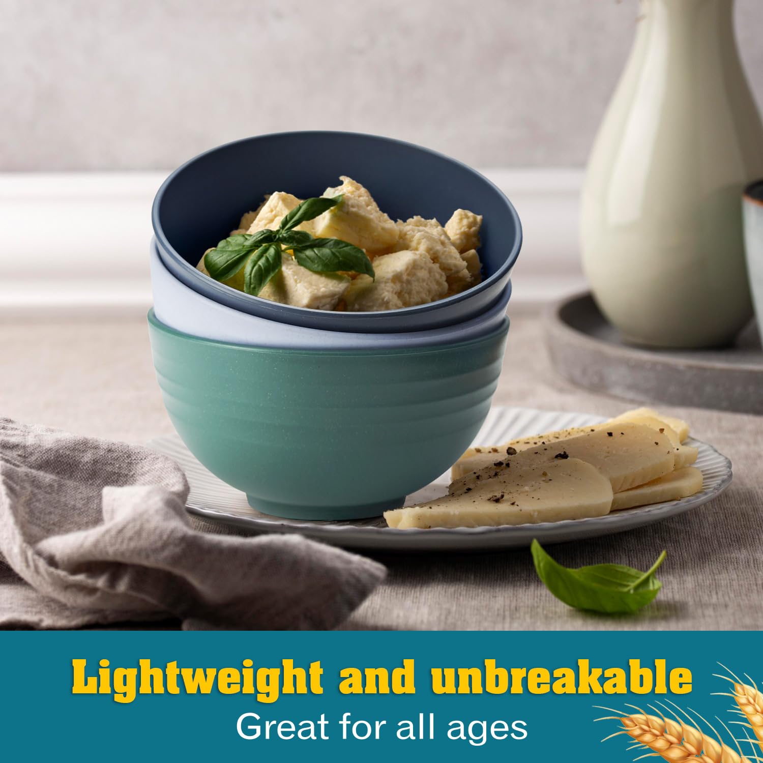Teivio bowls ideal for camping and travel